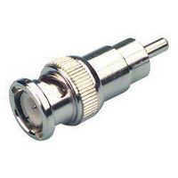 PRO SIGNAL 27-9756 Connector Adapter, BNC Coaxial, 1 Positions, Plug, RCA / Phono, 1 Positions, Plug