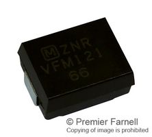 PANASONIC ERZ-VF2M101. Varistor TVS, 60 V, 85 V, ZNR VF Series, 165 V, SMD, Zinc Oxide Non-Linear Resistor (ZNR)
