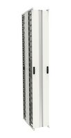 HAMMOND VFMMD12WH Cable Organizer, Vertical, Steel/Wht, 44U, Finger Cable Manager, Hammond Open Frame Racks