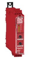 SCHNEIDER ELECTRIC/LEGACY RELAY XPSBAT12A1AC Safety Relay, 24 VAC/VDC, DPST-NO, SPST-NO, Harmony XPS Series, DIN Rail, 5 A, Spring