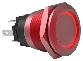 CARLING TECHNOLOGIES AV1-3A211A-R00 Interruptor (Switch) Antivandalismo, AV Series, 19 mm, SPST-NO, SPST-NC, Momentáneo