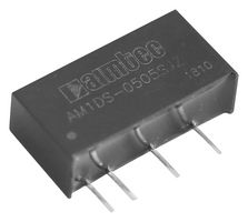 AIMTEC AM1DS-1212DJZ Isolated Through Hole DC/DC Converter, ITE, SIP, 1 W, 2 Output, 12 V