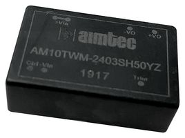 AIMTEC AM10TWM-2412SH50YZ Isolated Through Hole DC/DC Converter, Medical, DIP, 4:1, 10 W, 1 Output, 12 V