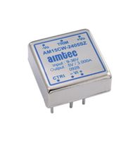 AIMTEC AM15CW-2405SZ Isolated Through Hole DC/DC Converter, ITE, DIP, 4:1, 15 W, 1 Output, 5 V