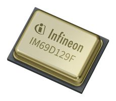 INFINEON IM69D129FV01XTMA1 Control de Audio, XENSIV, Micrófono MEMS, 1.62V to 3.6V, PDM, TLGA, 5 Pines, -40 °C