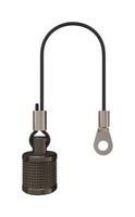 ODU-USA 700.650.097.001.359 Dust Cap / Cover, w/ Crimp ferrule and lug, Protective Cap, ODU-USA Size 0 Plugs, Brass Body