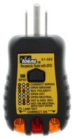 IDEAL 61-502 Tester, GFCI Receptacle