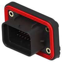 TE CONNECTIVITY 2384723-4 Automotive Connector, Upper Lock, Coding 4, SUPERSEAL 1.0mm Series, Right Angle Header, 34 Contacts