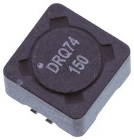 EATON ELECTRONICS DRQ74-150-R Inductor, Power, 16.09 µH, 20%, 0.0637 ohm, 2.11 A, 7.6mm x 7.6mm x 4.45mm