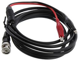 PICO TECHNOLOGY MI031 BNC TO CROC BNC Breakout, BNC Plug, Alligator Clips x 2, 6.6 ft, 2 m, Black, Red