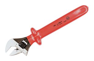 WIHA 76212 Llave, Ajustable, Aislada, Apertura Mandíbula 1- 3/2", Longitud 12", Mango Protección Antideslizante