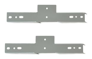 HAMMOND PMH25GY Pole Mounting Kit, Horizontal, PMK Series, Steel Channel