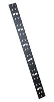 HAMMOND VCTPDU77 Cable Organizer, Steel, Black, 44U, Vertical Cable Tray, Hammond C2, C4, CLC, REFK Cabinets