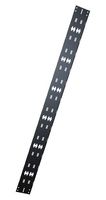 HAMMOND VCTPDU78 Cable Organizer, Steel, Black, 45U, Vertical Cable Tray, Hammond C2, C4, CLC, REFK, HDME20 Cabinets
