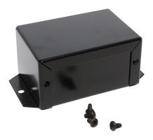 HAMMOND 1411FBDBK Metal Enclosure, w/ Flange, Small, Aluminum, 41.73 mm, 56.79 mm, 82.19 mm, IP32