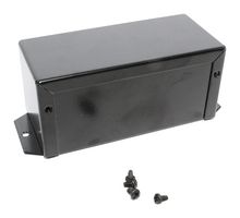 HAMMOND 1411FBNBK Metal Enclosure, w/ Flange, Small, Aluminum, 57.61 mm, 75.84 mm, 126.64 mm, IP32