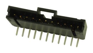TE CONNECTIVITY - AMP 103635-2. Cabezal de Pin, Ángulo Recto, Cable-a-Tarjeta, 2.54 mm, 1 Líneas, 3 Contactos