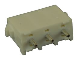 AMP - TE CONNECTIVITY 350825-4. Rectangular Power Connector, Straight, 3 Contacts, Universal MATE-N-LOK Series, PCB Mount, Solder
