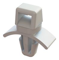 ESSENTRA COMPONENTS FTH-3-01-C Cable Tie Mount, Push Barb, 4.8 mm, Natural, Nylon 6.6 (Polyamide 6.6), 7.1 mm