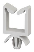 ESSENTRA COMPONENTS WS-A-1-01 Fastener, Push Mount Cable Clamp, Nylon 6.6 (Polyamide 6.6), Natural, 15.4 mm, 5.6 mm