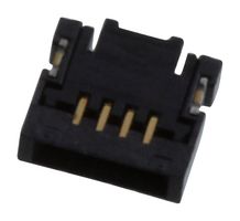 AMPHENOL COMMUNICATIONS SOLUTIONS 59453-041110ECHLF Conector FFC / FPC para tarjeta, 0.5 mm, 4 Contactos, Receptáculo eléctrico