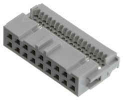AMPHENOL COMMUNICATIONS SOLUTIONS 71600-118LF Conector IDC, IDC Hembra, Hembra, 2.54 mm, 2 Hileras, 18 Contactos, Montaje de cable