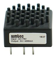 AIMTEC AM20CWR-11005SZK Isolated Through Hole DC/DC Converter, Railway, DIP, 20 W, 1 Output, 5 V