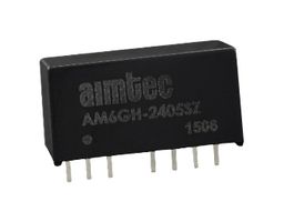 AIMTEC AM6GH-2405SZ Isolated Through Hole DC/DC Converter, ITE, SIP, 4:1, 6 W, 1 Output, 5 V