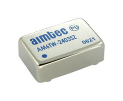 AIMTEC AM6TW-2412SZ Isolated Through Hole DC/DC Converter, ITE, DIP, 4:1, 6 W, 1 Output, 12 V
