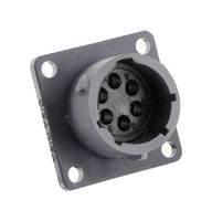 SOURIAU-SUNBANK / EATON UTSX010E6PW Circular Connector, Standard Circular Connector, TRIM TRIO UTSX Series, Wall Mount Receptacle