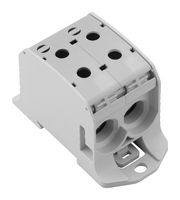 WEIDMULLER 2502700000 Panel Mount Barrier Terminal Block, 95mm², 232 A, 1 kV, 1 Pole, 2, Screw