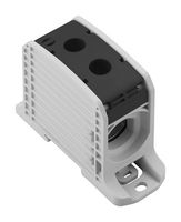 WEIDMULLER 2502790000 Panel Mount Barrier Terminal Block, 185mm², 353 A, 1 kV, 1 Pole, 2, Screw