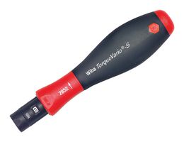 WIHA 28412 Destornillador Dinamométrico, Portapuntas 1/4", 5.43" Largo, 10in- lb a 50in- lb, TorqueVario-S