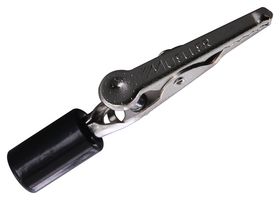 MUELLER ELECTRIC BU-60HS-0 Alligator Clip, 7.95 mm, 10 A, Black