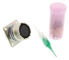 AMPHENOL AEROSPACE D38999/20FD35SN Circular Connector, MIL-DTL-38999 Series III, D38999/20 Series, Wall Mount Receptacle