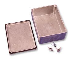 HAMMOND 1590WBS Metal Enclosure, Small, Diecast Aluminum, 112 mm, 60 mm, 38 mm, IP65