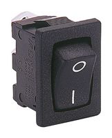 ARCOLECTRIC / BULGIN LIMITED H8600VBBBEN577 Rocker Switch, On-Off, SPST-NO, Non Illuminated, Panel Mount, Black, 8600 Series