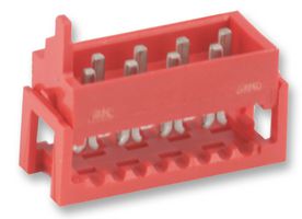 AMP - TE CONNECTIVITY 8-215083-8. IDC Connector, Right Angle, IDC Plug, Male, 1.27 mm, 2 Row, 18 Contacts, Cable Mount