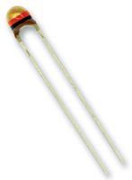 VISHAY NTCLE100E3333JB0. Thermistor, NTC, 33 kohm, NTCLE Series, 4090 K, Through Hole, Radial Leaded