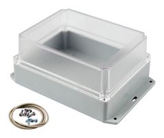 HAMMOND RP1370BFC Plastic Enclosure, Small, Polycarbonate, 89.9 mm, 146 mm, 186 mm