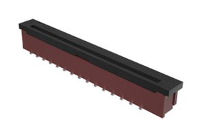 AMPHENOL COMMUNICATIONS SOLUTIONS SFW4R-4STE1LF FFC / FPC Board Connector, 1 mm, 4 Contacts, Receptacle, FCI SFW-R Series, Surface Mount, Top