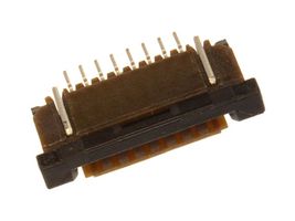 AMPHENOL COMMUNICATIONS SOLUTIONS SFW8R-2STE1LF FFC / FPC Board Connector, 1 mm, 8 Contacts, Receptacle, FCI SFW-R Series, Surface Mount, Top