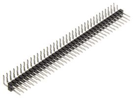 AMPHENOL COMMUNICATIONS SOLUTIONS 68020-472HLF Pin Header, Board-to-Board, 2.54 mm, 2 Rows, 72 Contacts, Through Hole, FCI BergStik 68020 Series