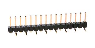 HARWIN M20-8770646 Pin Header, Board-to-Board, 2.54 mm, 1 Rows, 6 Contacts, Surface Mount Straight, M20-87 Series