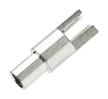 HARWIN H2055-01 Turret Solder / Press Mount Terminal, Non Insulated, 2.48 mm, Tin, 9.53 mm, 3.31 mm