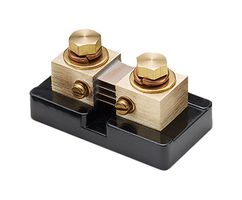 BOURNS RSB-200-50-NB-S Current Shunt, 0.25 mohm, 50 mV O/P, 200 A, 0.25 %, -40 °C, 60 °C, Riedon RS Series