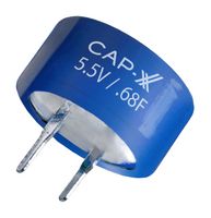 CAP-XX HF15R51309P104C Supercapacitor, 0.1 F, 5.5 V, Radial Leaded, -20%, +80%, 5 mm, 1000 hours @ 85°C
