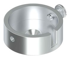 BANNER ENGINEERING BWA-QM30-FSALR Flat Surface Bracket, Sure Cross QM30 Series Vibration & Temperature Sensors, Aluminum, Screw Mount