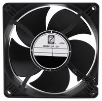 ORION FANS OA109Y-11-1WB AC Axial Fan, 115V, Square, 119.5 mm, 38 mm, Ball Bearing, 110 CFM