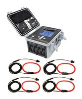 AEMC INSTRUMENTS PEL 115 Data Logger, w/ 196A-24-BK x4 Sensor, Energy, Power, 8 Channel